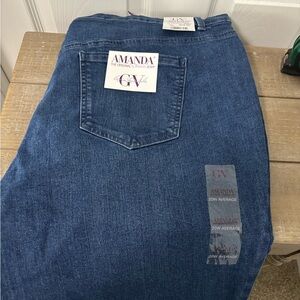 Gloria Vanderbilt Women's Straight Leg Jeans - Blue